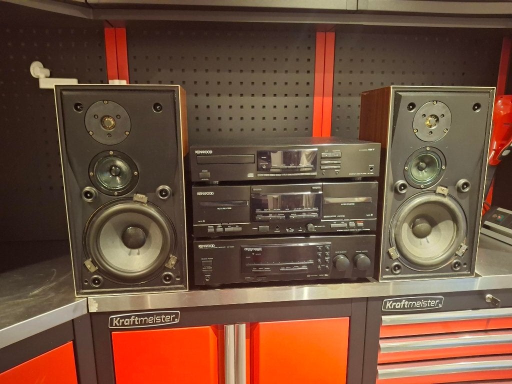 Mooie Kenwood installatie losse delen met B&O S45 speakers, Ophalen, Gebruikt, Losse componenten, Tuner of Radio