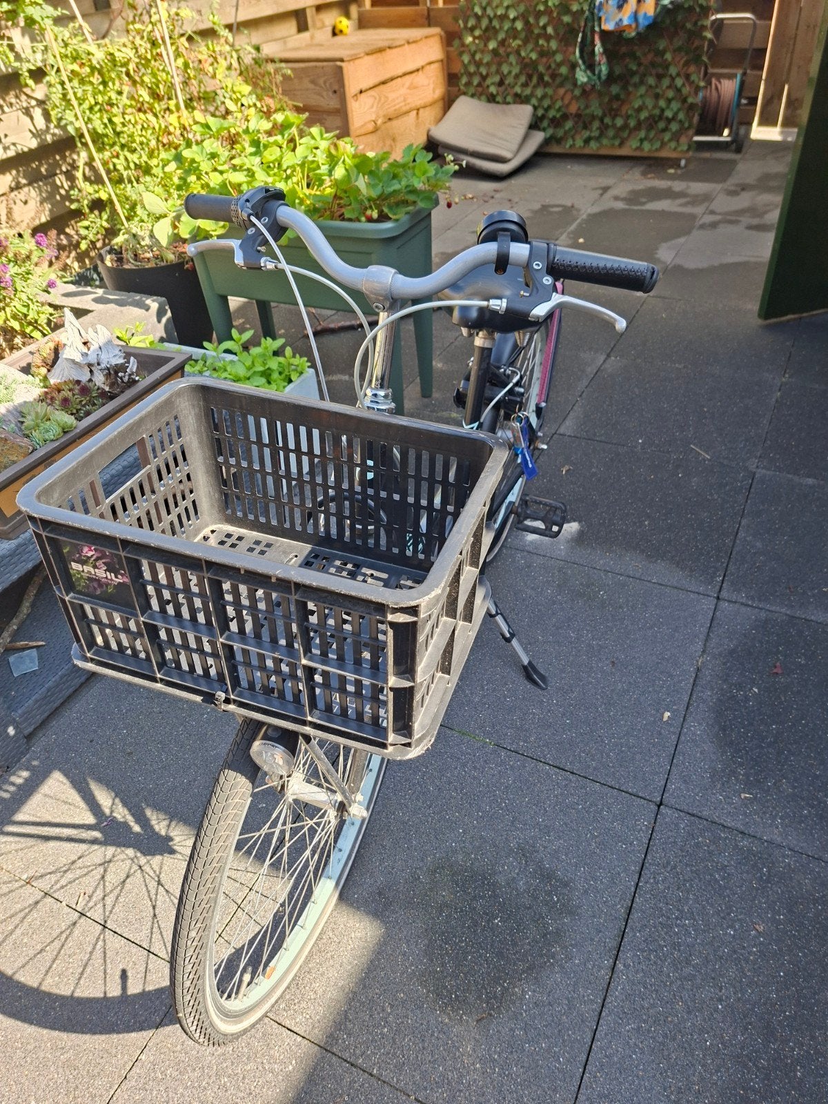 Batavus Star Damesfiets met 3 versnellingen en mand, Fietsen en Brommers, Ophalen, Gebruikt, Velgrem, 47 tot 50 cm