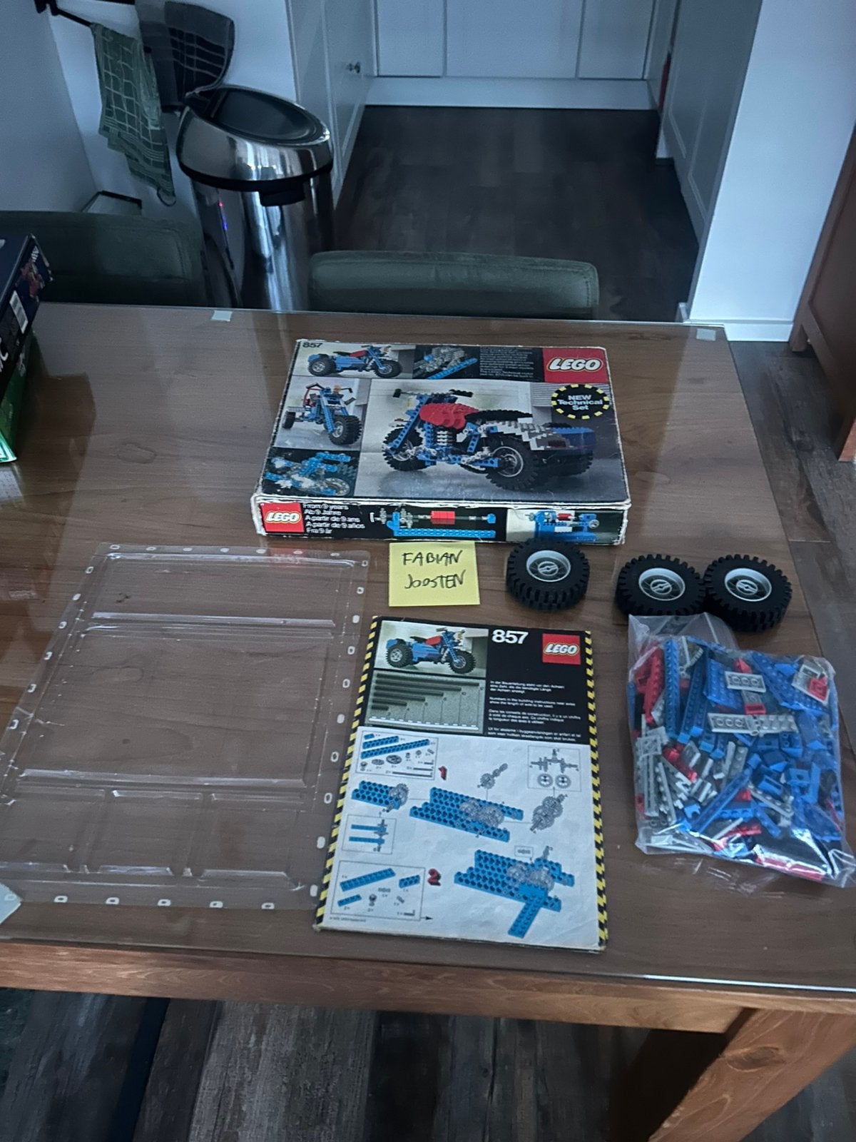 Lego technic 857 met doos en inlay, Ophalen of Verzenden, Zo goed als nieuw