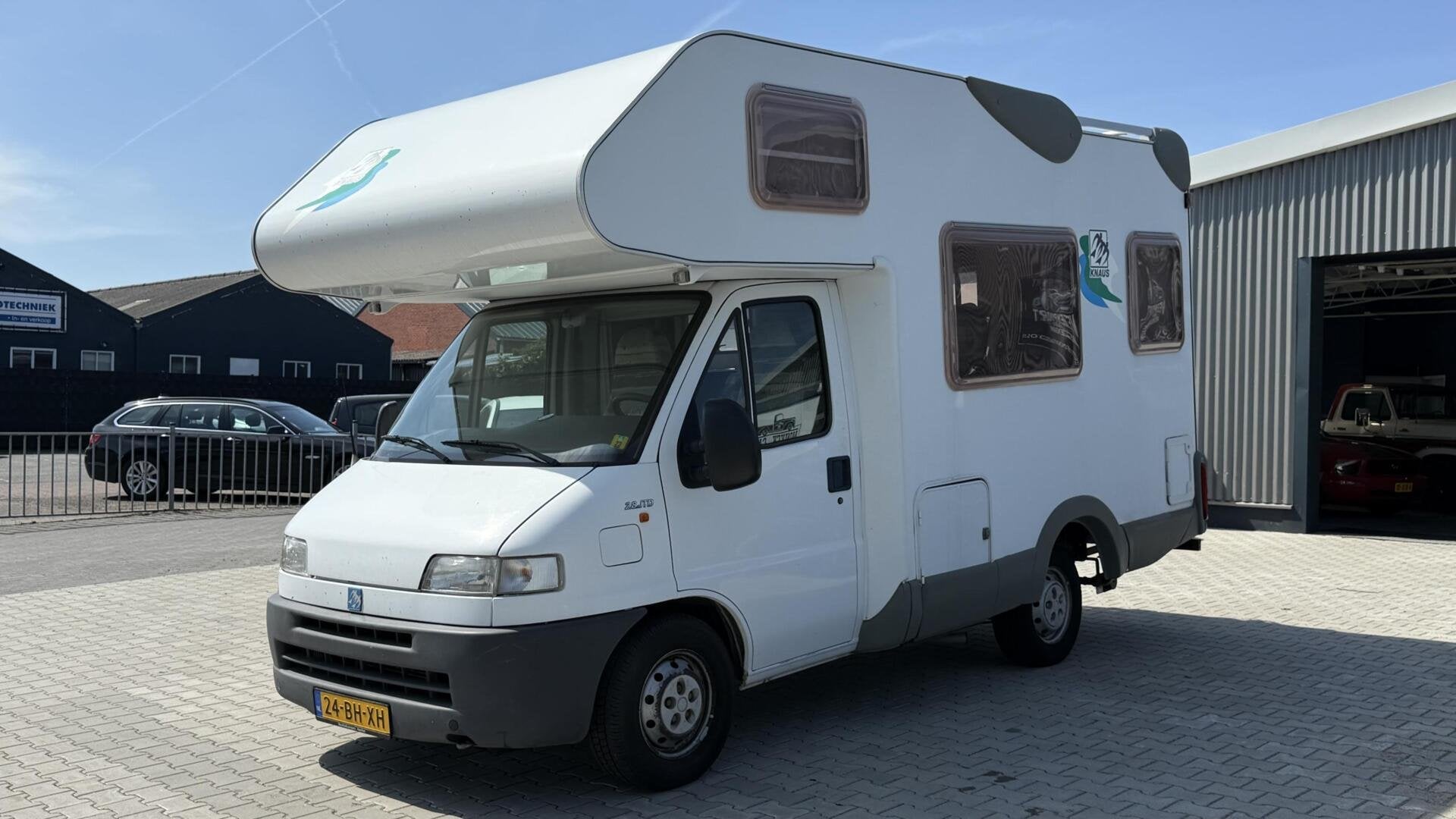 Fiat 2.8 JTD Knaus Sport Traveller Camper Airco Cruise, Bedrijf, Elektrische ramen, Airconditioning, Fiat
