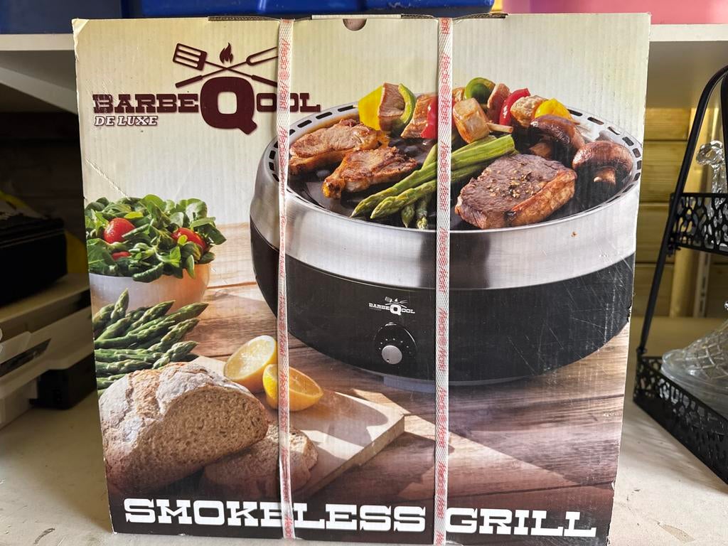 Barbe Q De Luxe Smokeless Grill, Ophalen of Verzenden, Nieuw