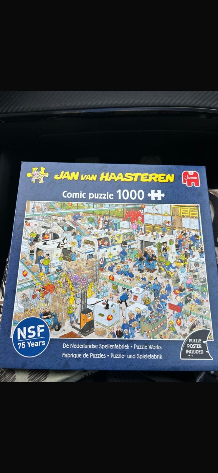 Jan van Haasteren Comic Puzzel  de spellenfabriek, Ophalen of Verzenden, Meer dan 1500 stukjes, Gebruikt, Legpuzzel