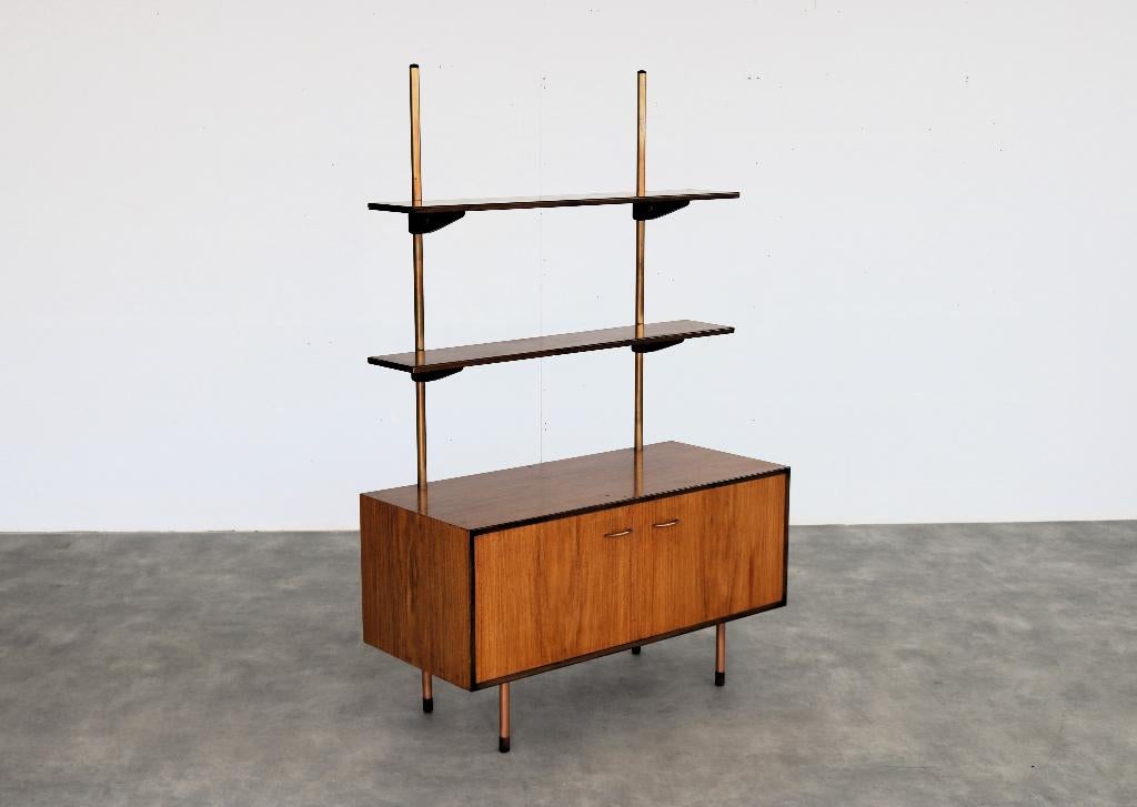 vintage boekenkast | wandkast | jaren 60 | Zweeds, Overige materialen, ., ., 150 tot 200 cm