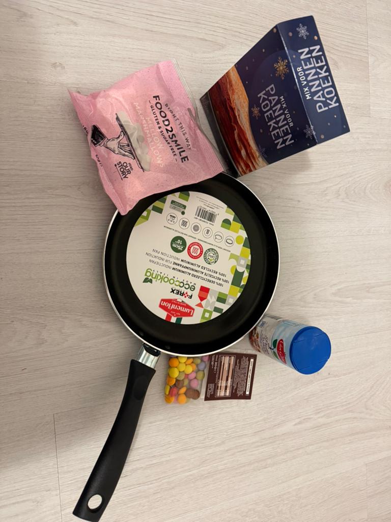 Pannenkoekenpan, Ophalen, Nieuw