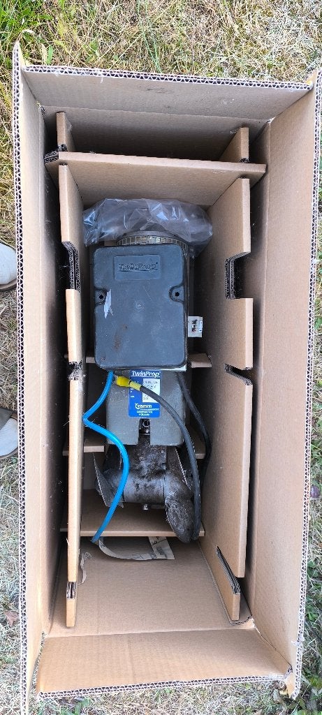 TwinProp Boegschroef Motor - Gebruikt, Ophalen, Gebruikt, Motor en Techniek