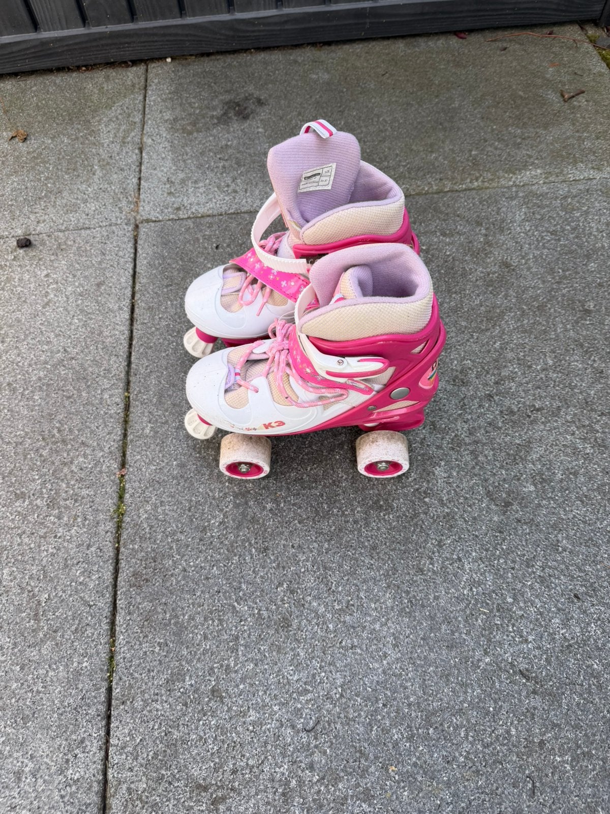 K3 Kinderrolschaatsen (33-37), Ophalen, Verstelbaar, Gebruikt, Kinderen