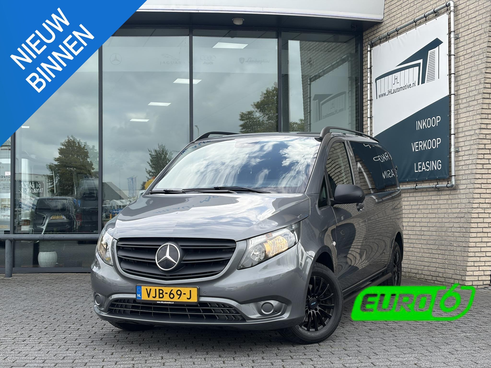 Mercedes-Benz Vito 114 CDI*HAAK*ECC*CRUISE*CAM*LMV*LEER*SIDE, Automaat, Gebruikt, Euro 6, 2000 kg