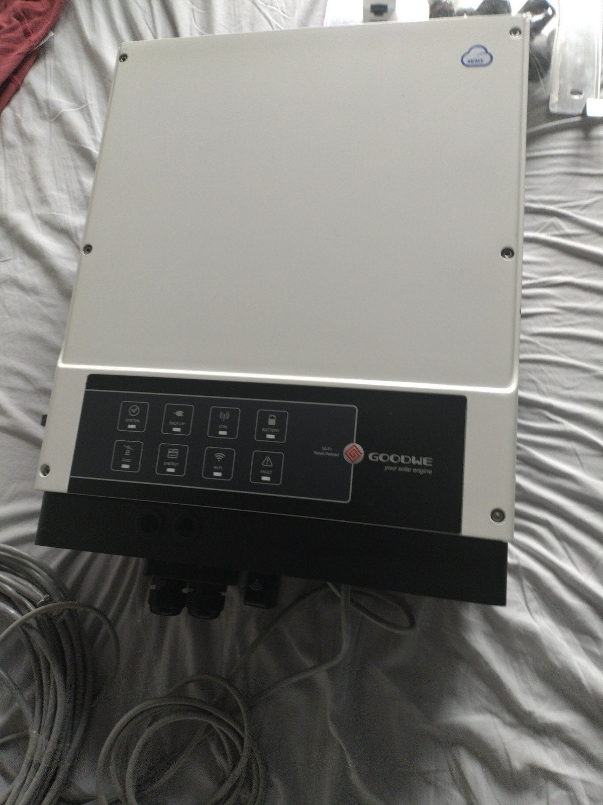 goodwe accu omvormer hybride, Doe-het-zelf en Verbouw, Zonnepanelen en Toebehoren, Ophalen of Verzenden, Zo goed als nieuw, Overige typen
