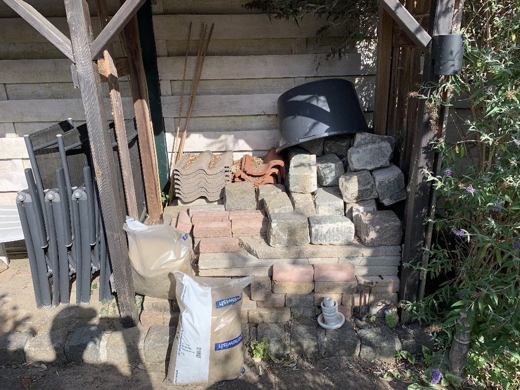 klinkers en kobelstone, Ophalen, Gebruikt, Klinkers, Minder dan 5 m²