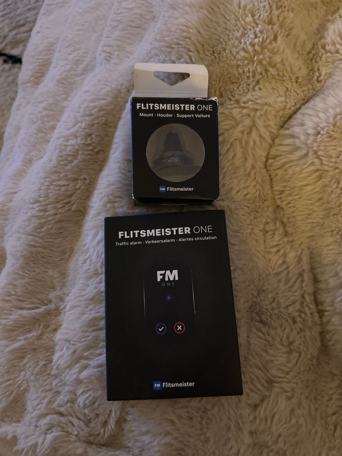 Flitsmeister ONE Verkeersalarm met Houder, Verzenden, Nieuw