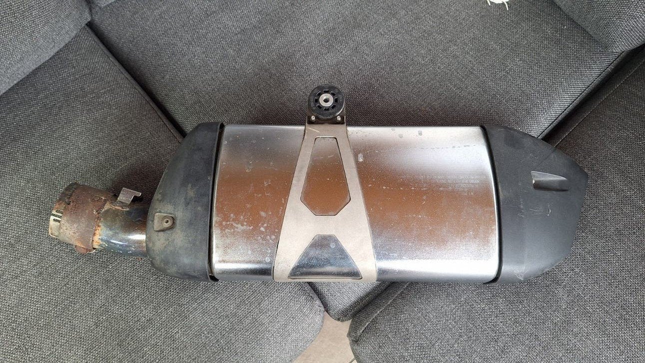 BMW R1250 GSA Uitlaat - Origineel en Gebruikt, Ophalen of Verzenden