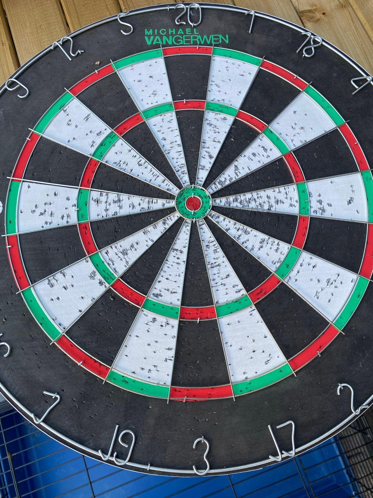 Dartbord Michael van Gerwen - Gebruikt maar goed, Ophalen, Gebruikt, Dartbord