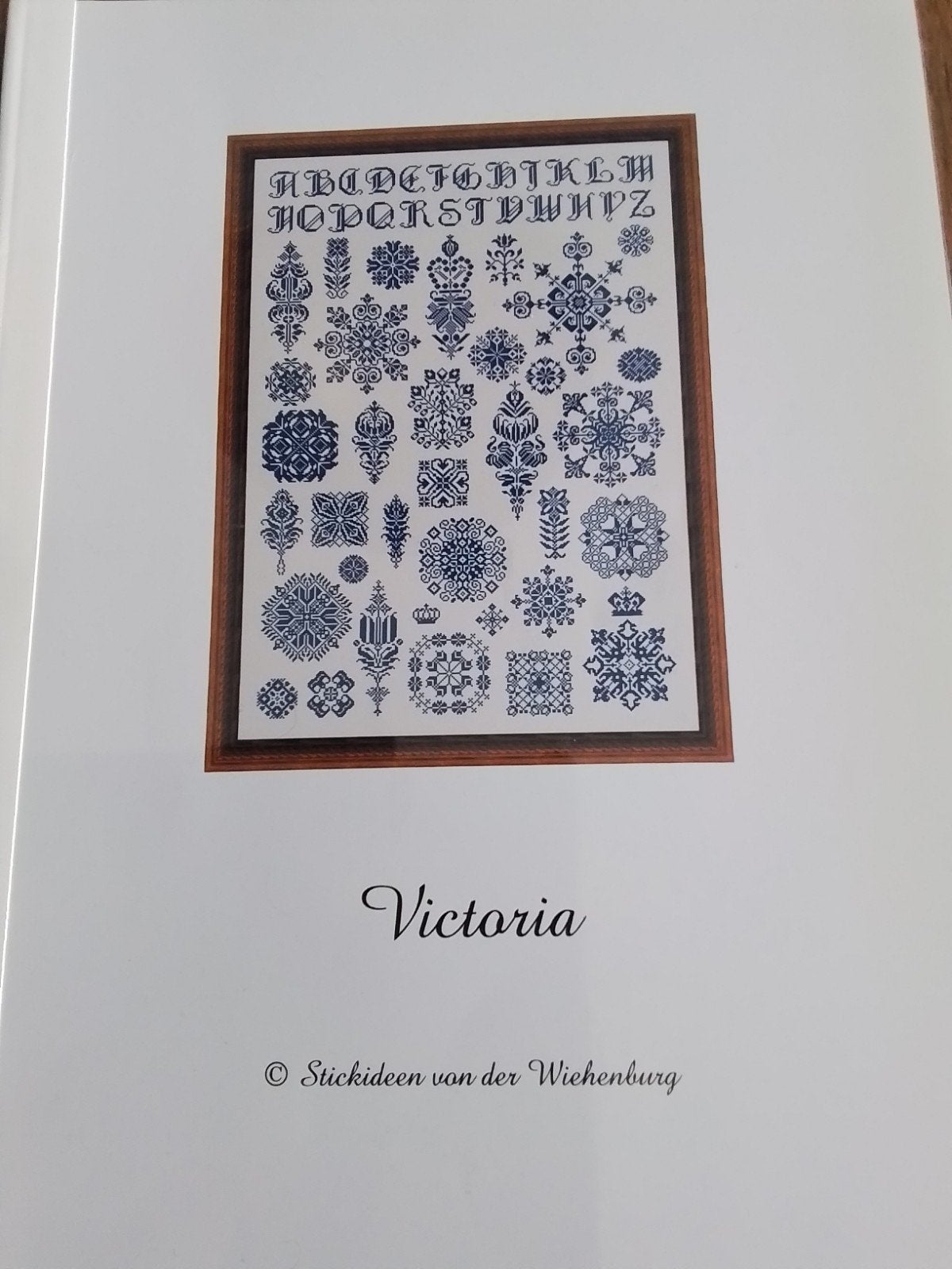 stickideeen van der wiehenburgh, victoria, Ophalen of Verzenden, Zo goed als nieuw, Handborduren, Patroon