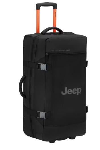 Jeep Duffle Bag Reistas Large 72 cm, 20 tot 30 cm, Zwart, Nieuw, Ophalen of Verzenden