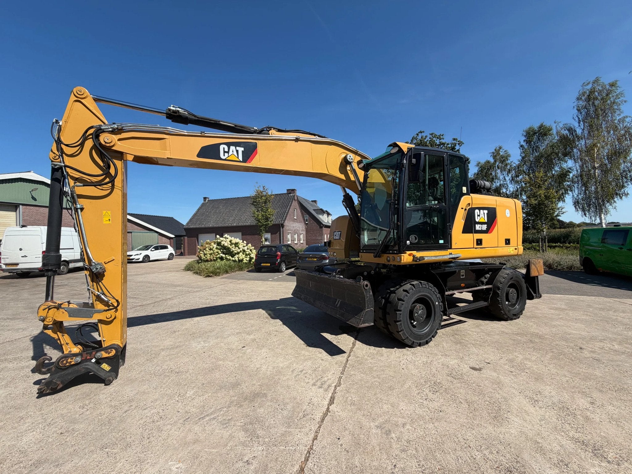 Caterpillar M318 M318 (bj 2018), Graafmachine