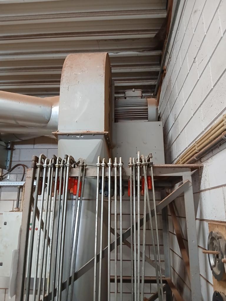 Complete afzuiginstallatie met 25 kW motor, Doe-het-zelf en Verbouw, Ventilatie en Afzuiging, Ophalen