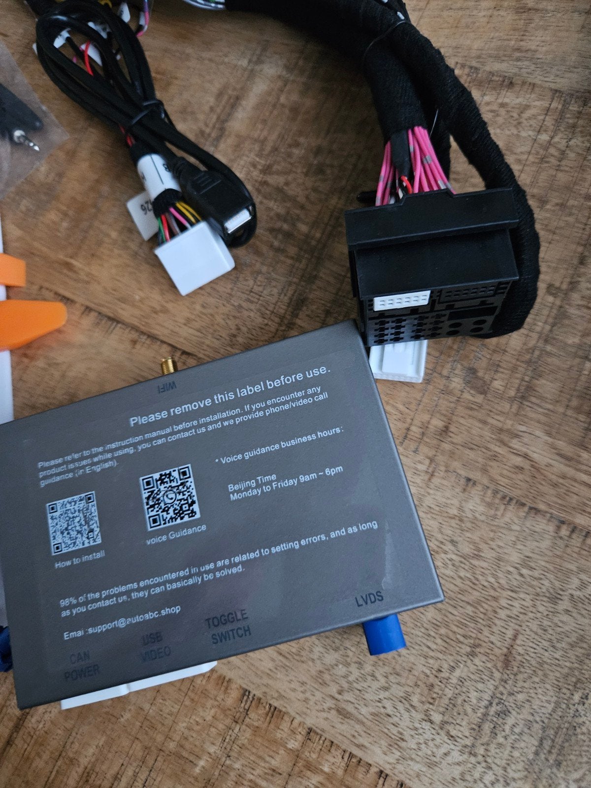 Draadloze carplay box, Ophalen of Verzenden