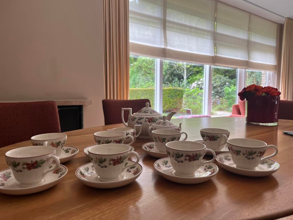 Theeservies Wedgwood Provence, Antiek en Kunst, Ophalen