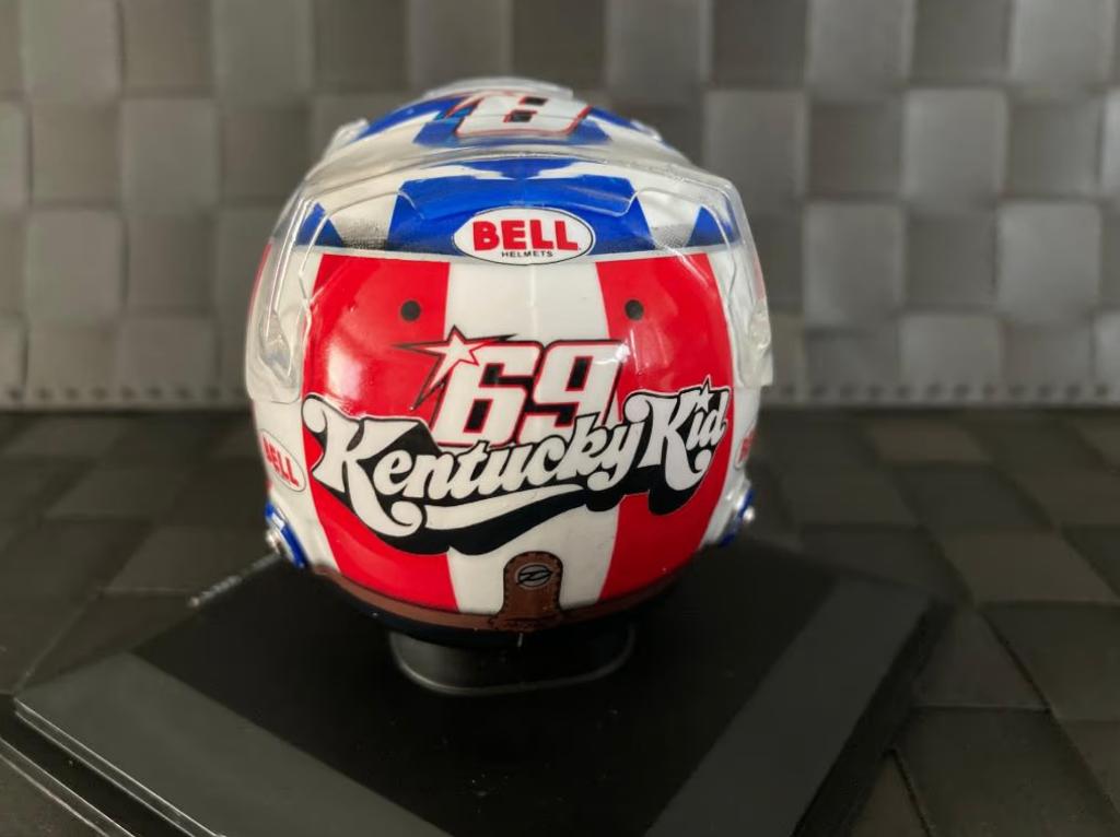 ✅ Romain Grosjean 2017 USA 1:5 helm Nicky Hayden Tribute, Ophalen of Verzenden, Nieuw, Formule 1