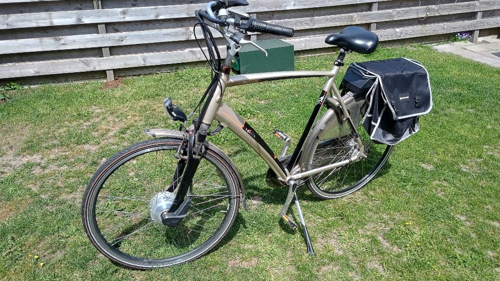 Sparta E-motion elektrische herenfiets, Ophalen, Minder dan 30 km per accu, Sparta, Gebruikt
