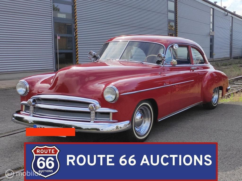 Chevrolet Styleline Deluxe | 1950 | Route 66 Auctions, Overige carrosserieën, Chevrolet, Zwart, Bedrijf