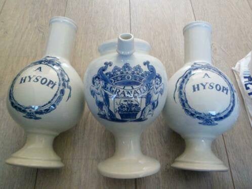 Delfts blauw Apotheker set, Ophalen of Verzenden