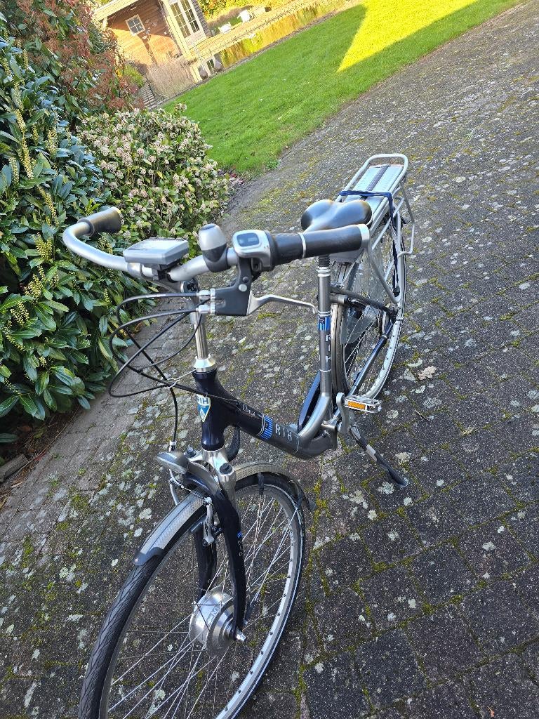 RIH Omega E-bike- Accu 100 % -Slechts 3.538 km, Fietsen en Brommers, Elektrische fietsen, Gebruikt, 47 tot 51 cm, 50 km per accu of meer