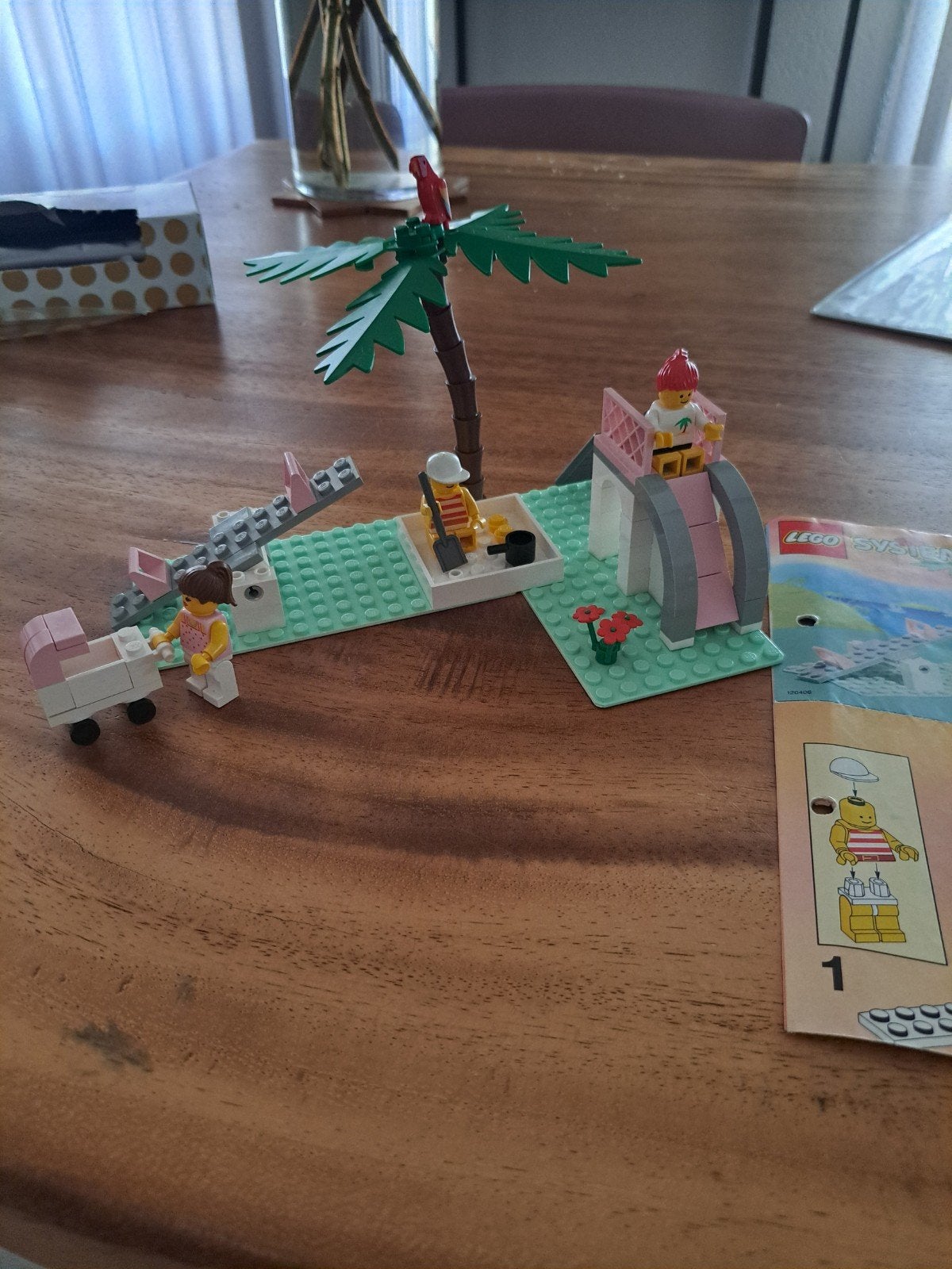 Lego Paradisa Playground 6403 ,uit 1993, Kinderen en Baby's, Speelgoed | Duplo en Lego, Overige thema's, Lego, Zo goed als nieuw