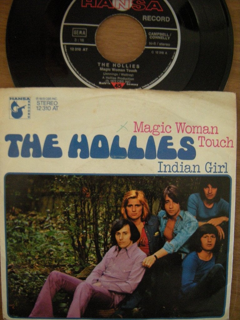 The Hollies (Magic Woman Touch), Gebruikt, 7 inch, Ophalen of Verzenden, Pop