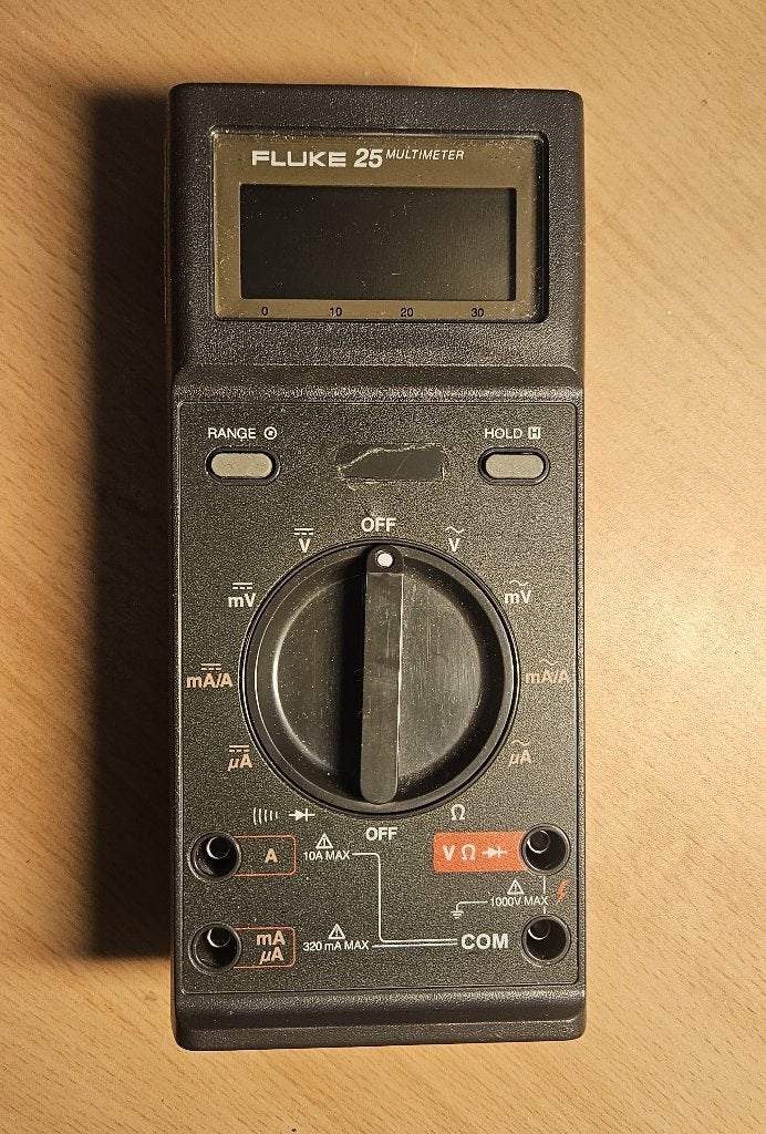 Fluke 25 digitale multimeter, Ophalen of Verzenden, Gebruikt, Multimeter