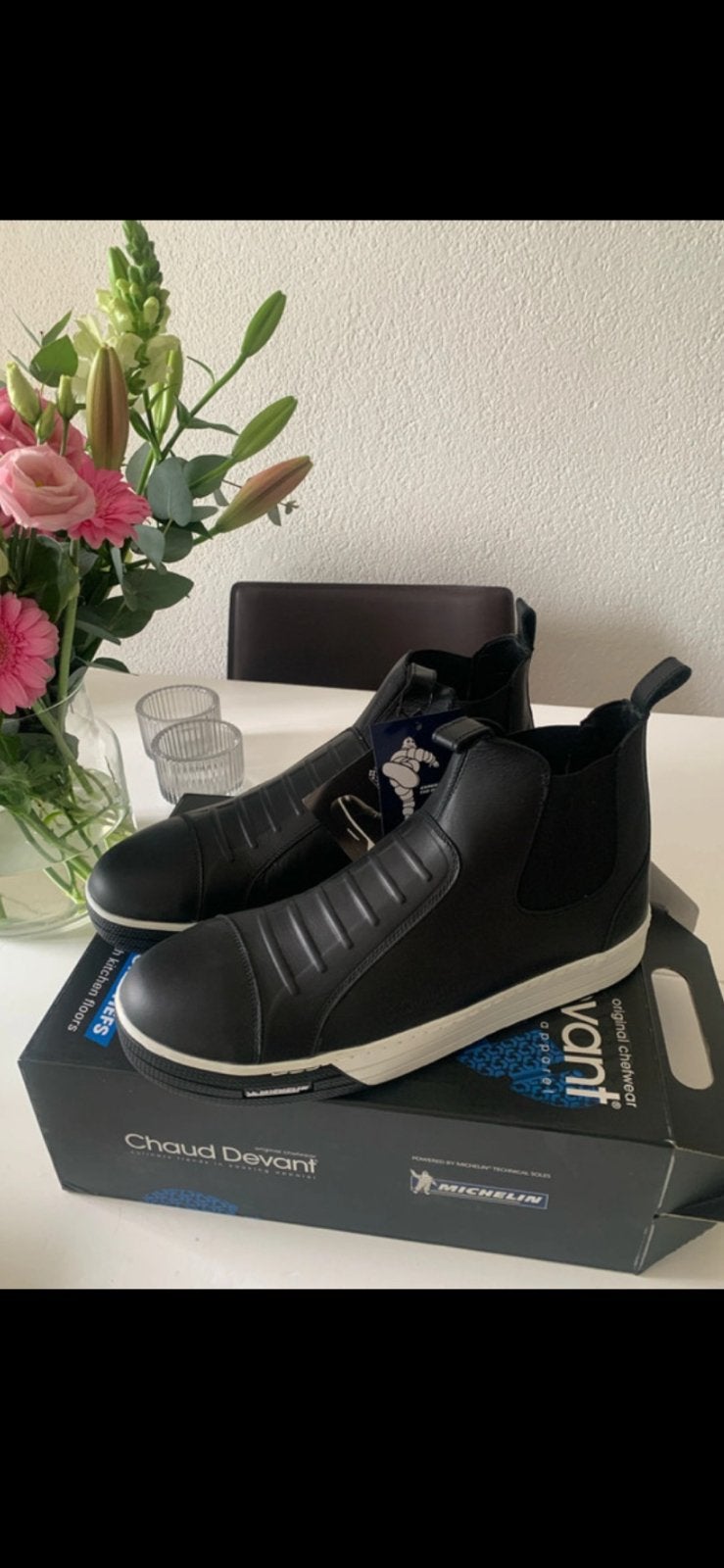Kok schoenen Michelin maat 44 NIEUWSTAAT, Ophalen of Verzenden, Zo goed als nieuw, Zwart, Werkschoenen