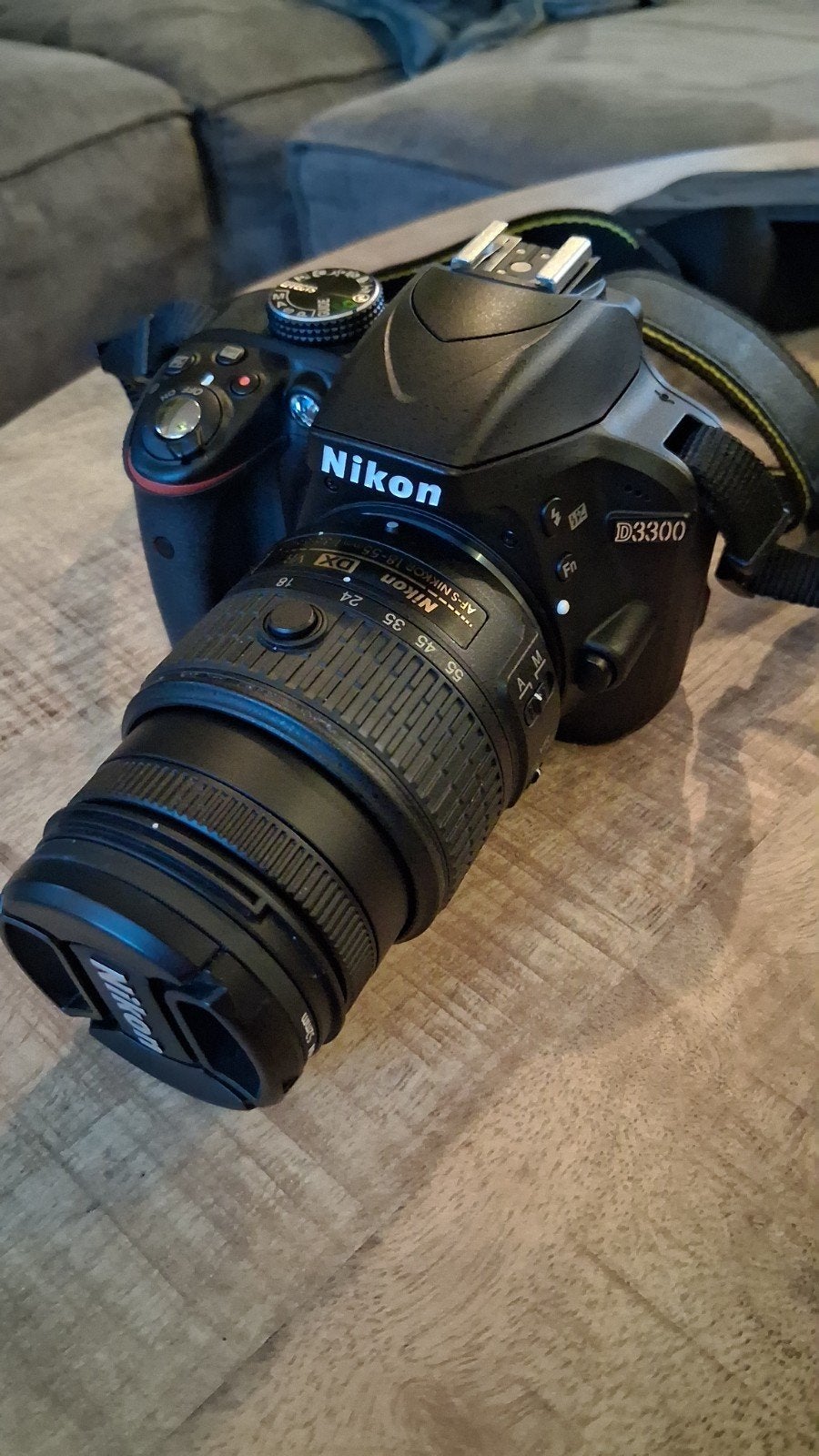 Nikon D3300 spiegelreflexcamera met 18-55 VR2, 3647 klick, Ophalen of Verzenden, Zo goed als nieuw, Spiegelreflex, Nikon