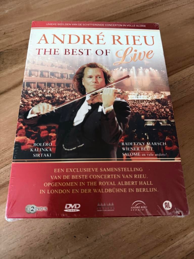 André Rieu - The Best of Live (2 DVD's) - Nieuw, Alle leeftijden, Boxset, Muziek en Concerten, Ophalen of Verzenden