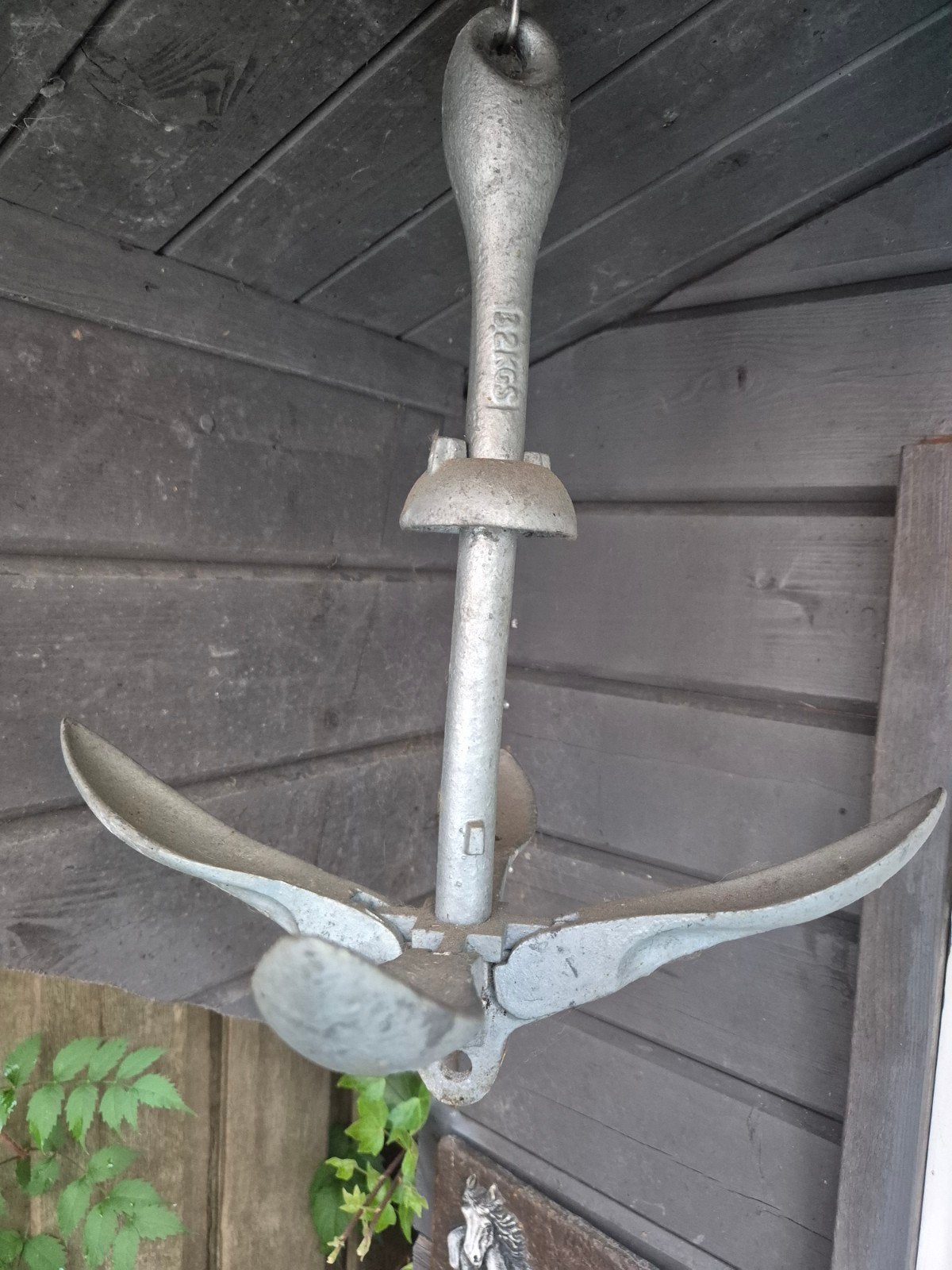 Anker 12.2KG - Gegalvaniseerd Klapanker, Ophalen of Verzenden, Gebruikt, Overige typen