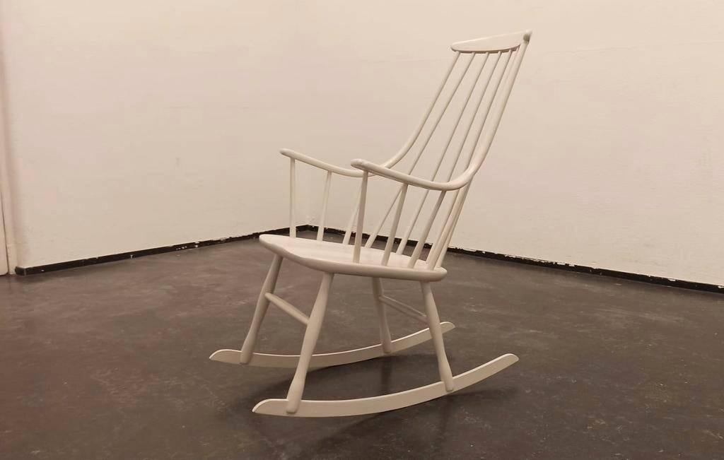 Grandessa design schommelstoel, Lena Larsson, Ophalen, Tweedehands, Hout, Tweedehands