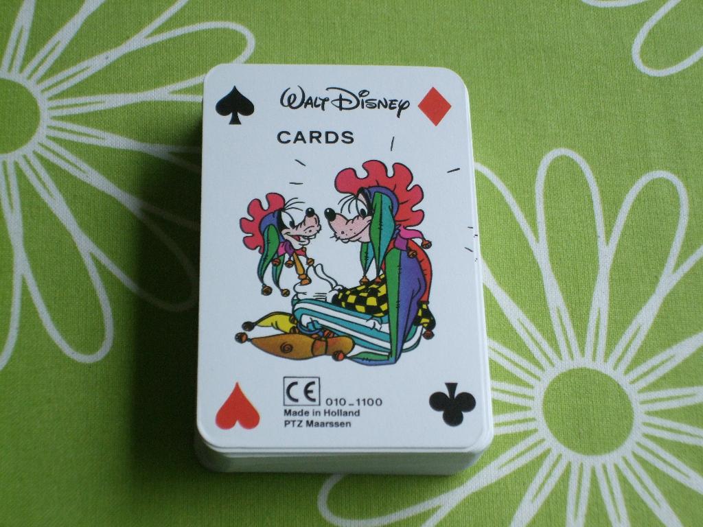 Walt Disney PTZ speelkaarten, Ophalen of Verzenden, Zo goed als nieuw, Speelkaart(en)