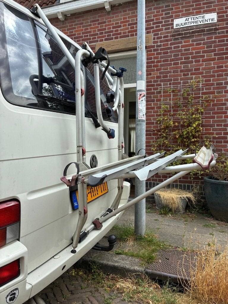 Fiamma carry bike volkswagen t4 voor 4 fietsen, Ophalen, 3 fietsen of meer, Gebruikt, Achterklepdrager