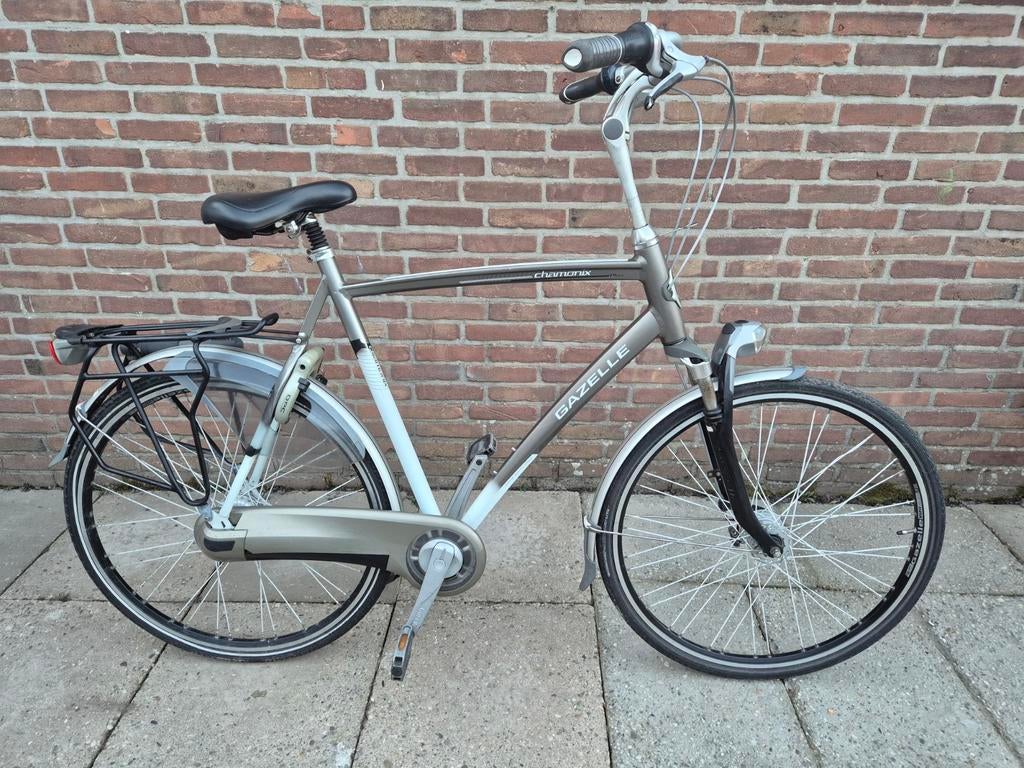 Gazelle chamonix, Fietsen en Brommers, Fietsen | Heren | Herenfietsen, 65 cm of meer, Ophalen of Verzenden, Gebruikt, Gazelle