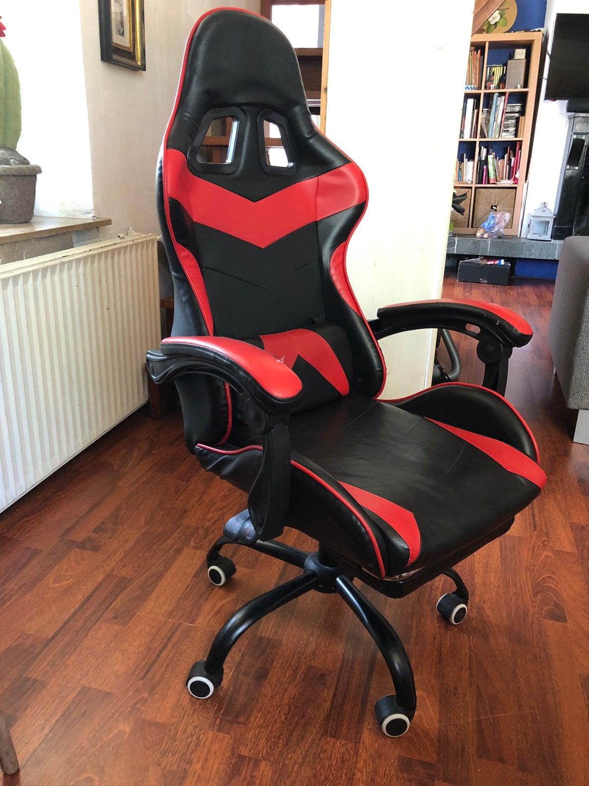 Gamingstoel, bureustoel IS-GC1, Huis en Inrichting, Ophalen, Gebruikt, Zwart, Gaming bureaustoel