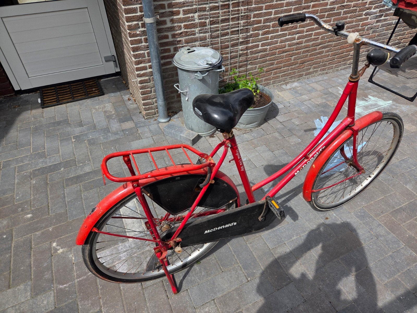 Unieke McDonald's fiets - Collectors item!, Terugtraprem, 50 tot 53 cm, Ophalen, Overige merken