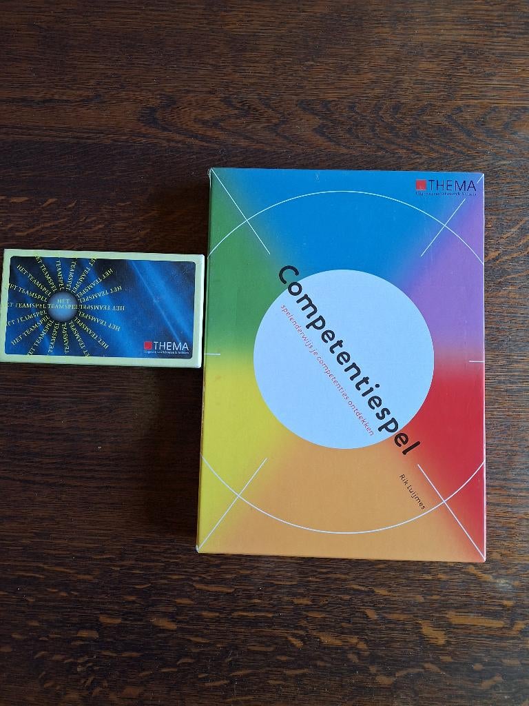 Competentiespel Rik Luijmes en Het teamspel, Ophalen of Verzenden, Zo goed als nieuw, Spiritualiteit algemeen, Overige typen