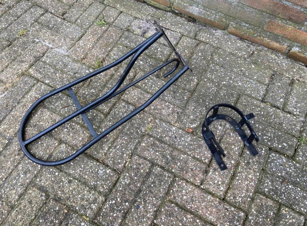 Zadeldrager + hoofdstel houder, Ophalen of Verzenden, Gebruikt