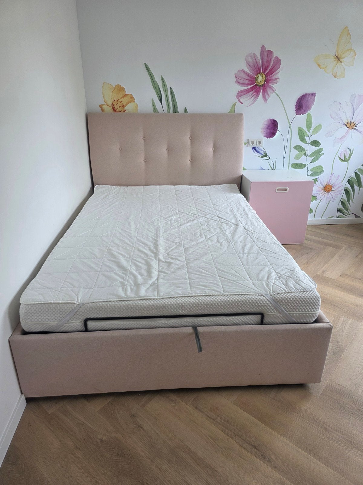 Nette 140x200 bed, Gebruikt, Tweepersoons, 200 cm, 140 cm