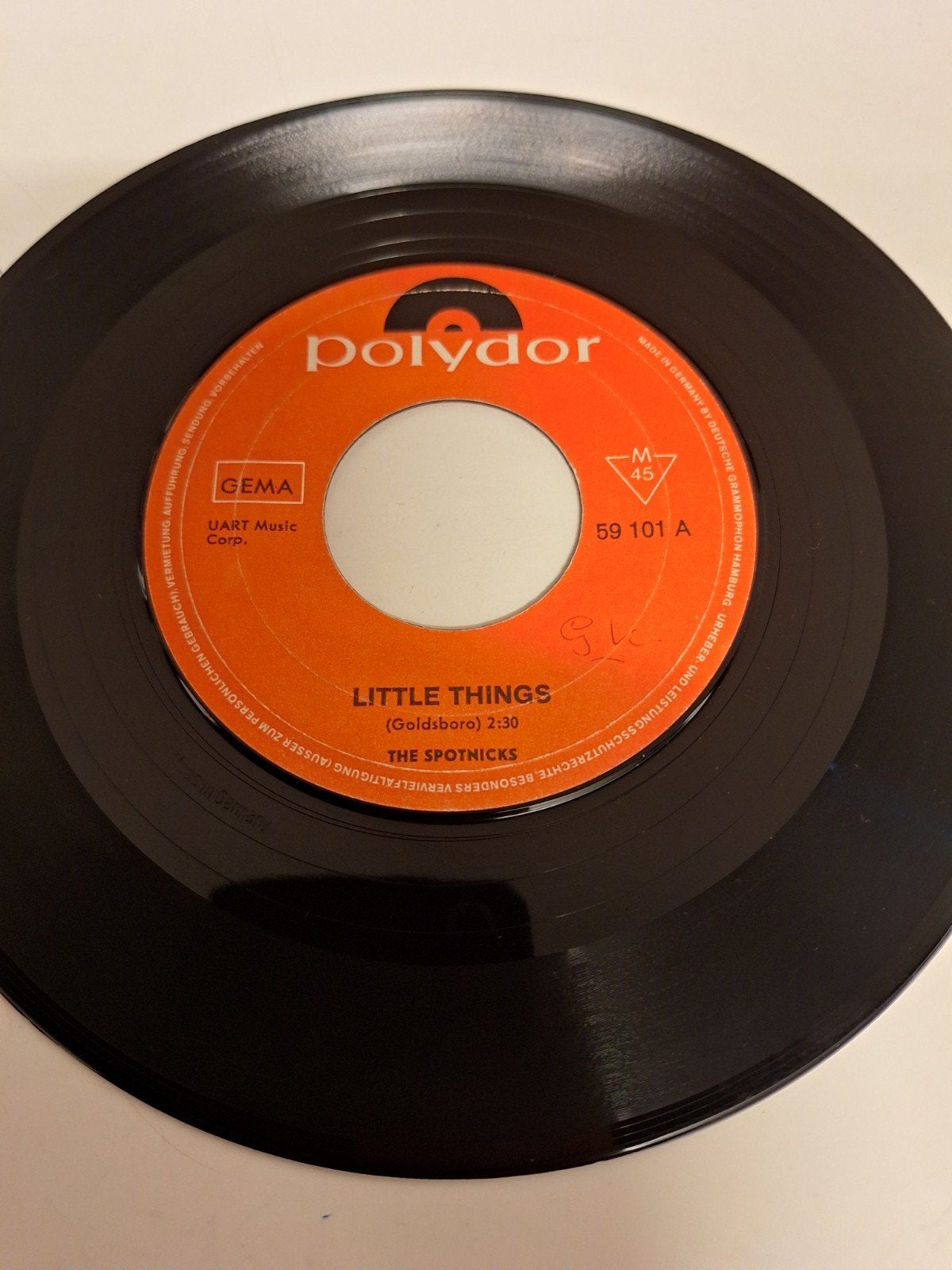 The Spotnicks - Little Things, 1967., Cd's en Dvd's, Vinyl | Rock, Verzenden, 7 inch, Poprock