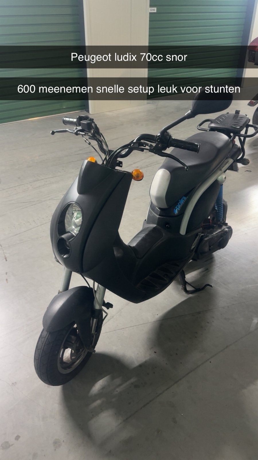 Peugeot ludix 70cc, Ophalen, Tweetakt, 70 cc, Zo goed als nieuw