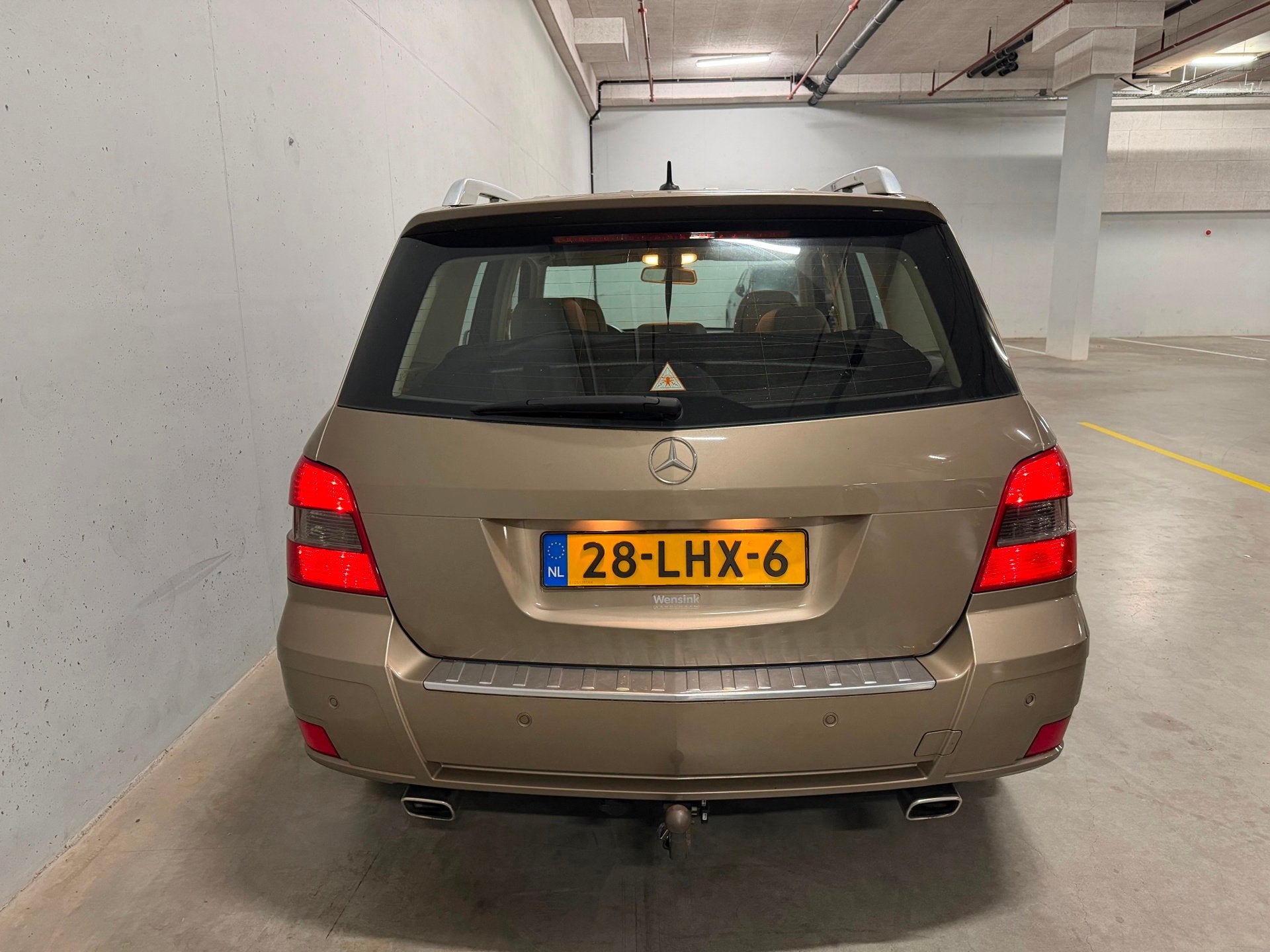 Mercedes-Benz GLK-klasse 220 CDI AMG Navi Leer Clima Cruise, Auto's, Verwarmde buitenspiegels, Achterwielaandrijving, Gebruikt
