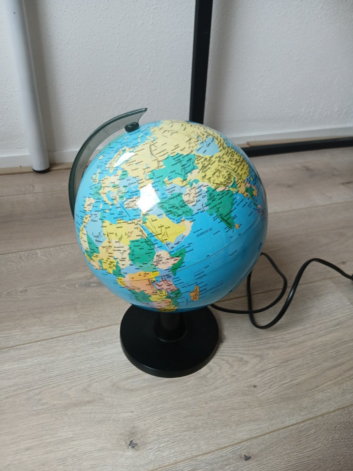 Verlichte Wereldbol Lamp - Educatief en Decoratief, Ophalen of Verzenden
