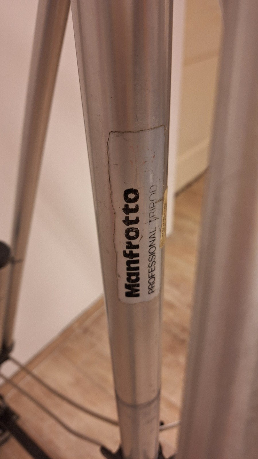 Manfrotto statief met onderstel op wielen - tot 2 meter, Ophalen of Verzenden