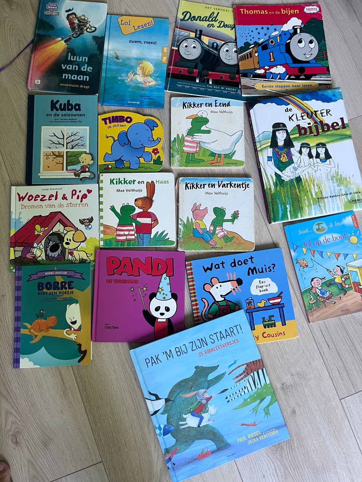 Grote bundel Nederlandse kinderboeken - diverse titels, Ophalen of Verzenden, Gelezen, Fictie algemeen