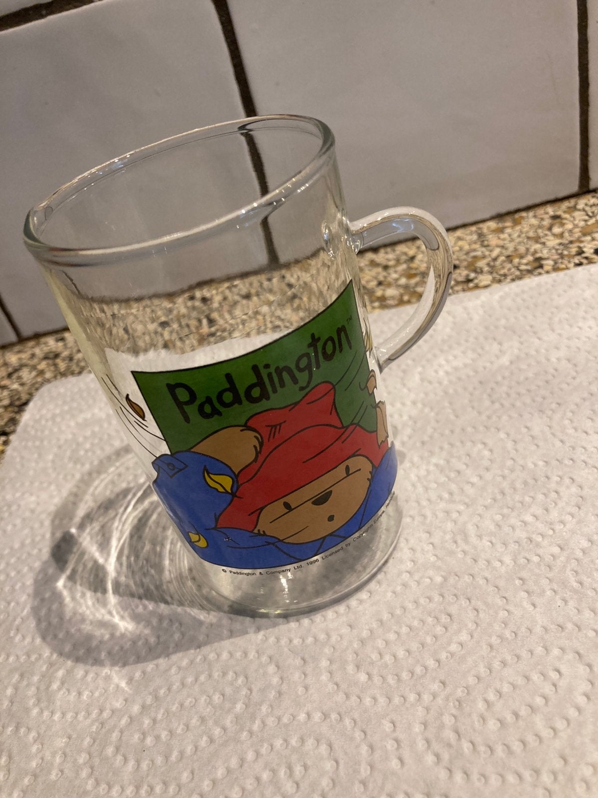 Paddington theeglas, Ophalen of Verzenden, Zo goed als nieuw, Overige typen